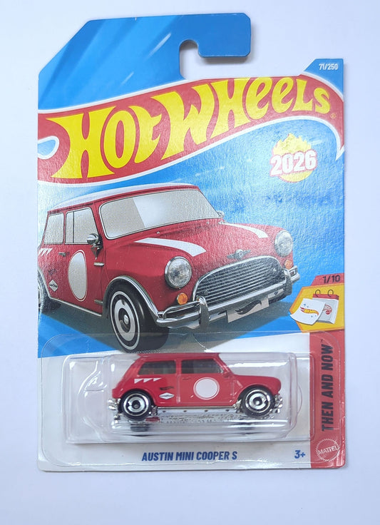 Hot Wheels Austin Mini Cooper S™ H Case 2026 | Then And Now Series Die-Cast Collectible