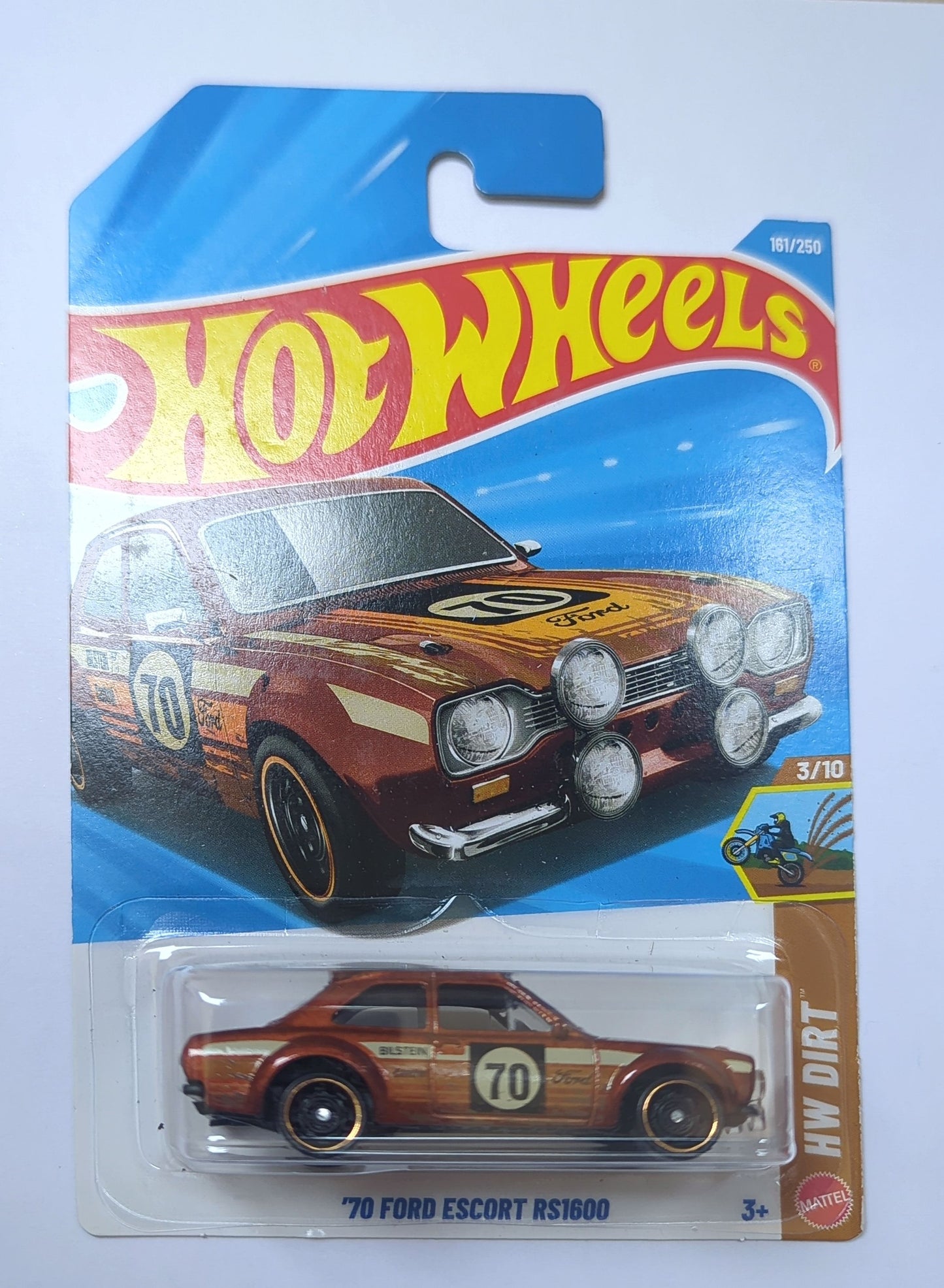 Hot Wheels ’70 Ford Escort RS1600™ H Case 2026 | HW Dirt Die-Cast Collectible