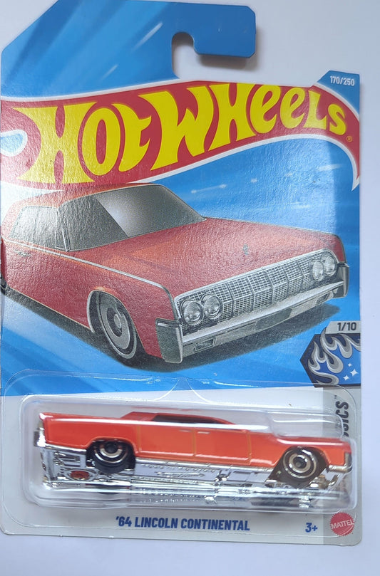 Hot Wheels ’64 Lincoln Continental™ H Case 2026 | HW Art Cars Die-Cast Collectible