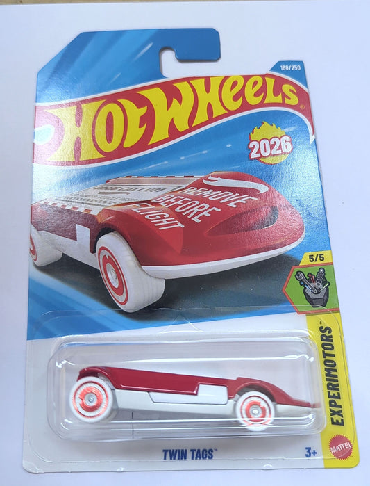 Hot Wheels Twin Tags™ H Case 2026 | Experimotors Die-Cast Collectible