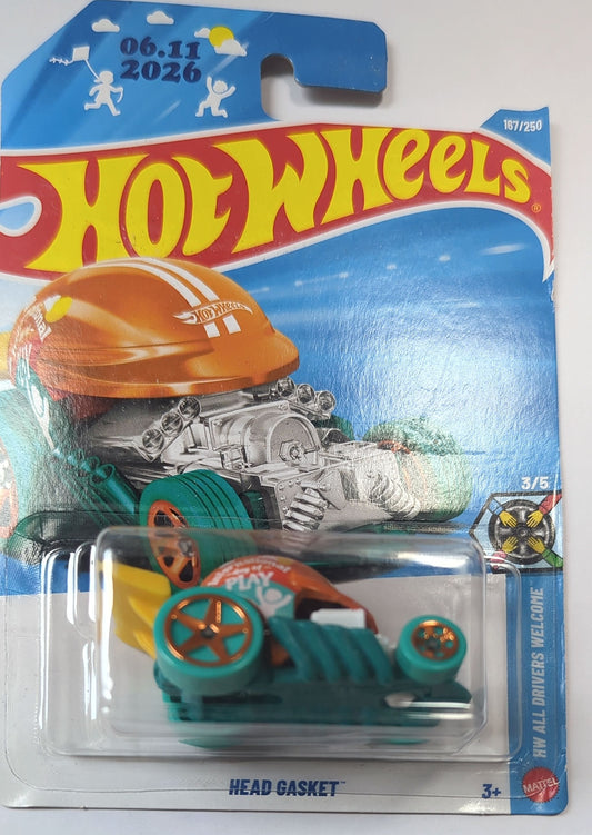 Hot Wheels Head Gasket™ H Case 2026 | 1:64 Die-Cast Collectible Car