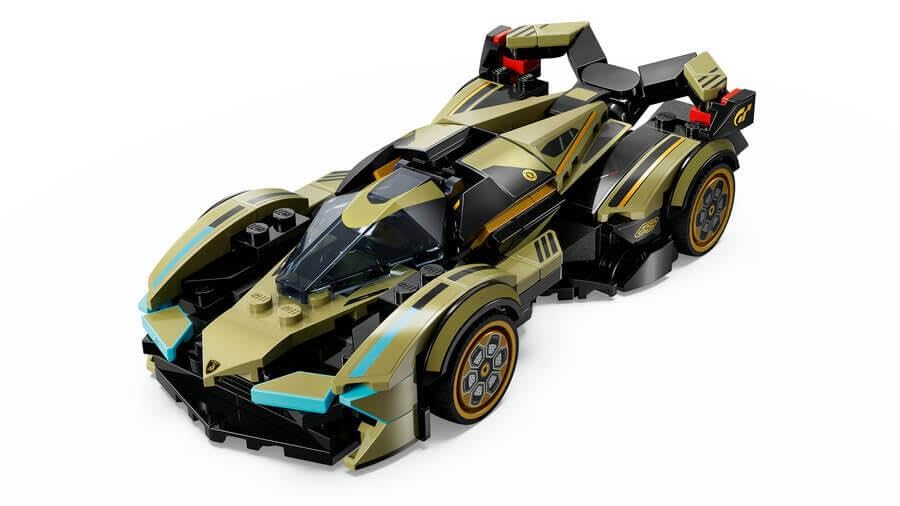 LEGO Speed Champions Lamborghini V12 Vision Gran Turismo (76923) Building Kit – 230 Pieces