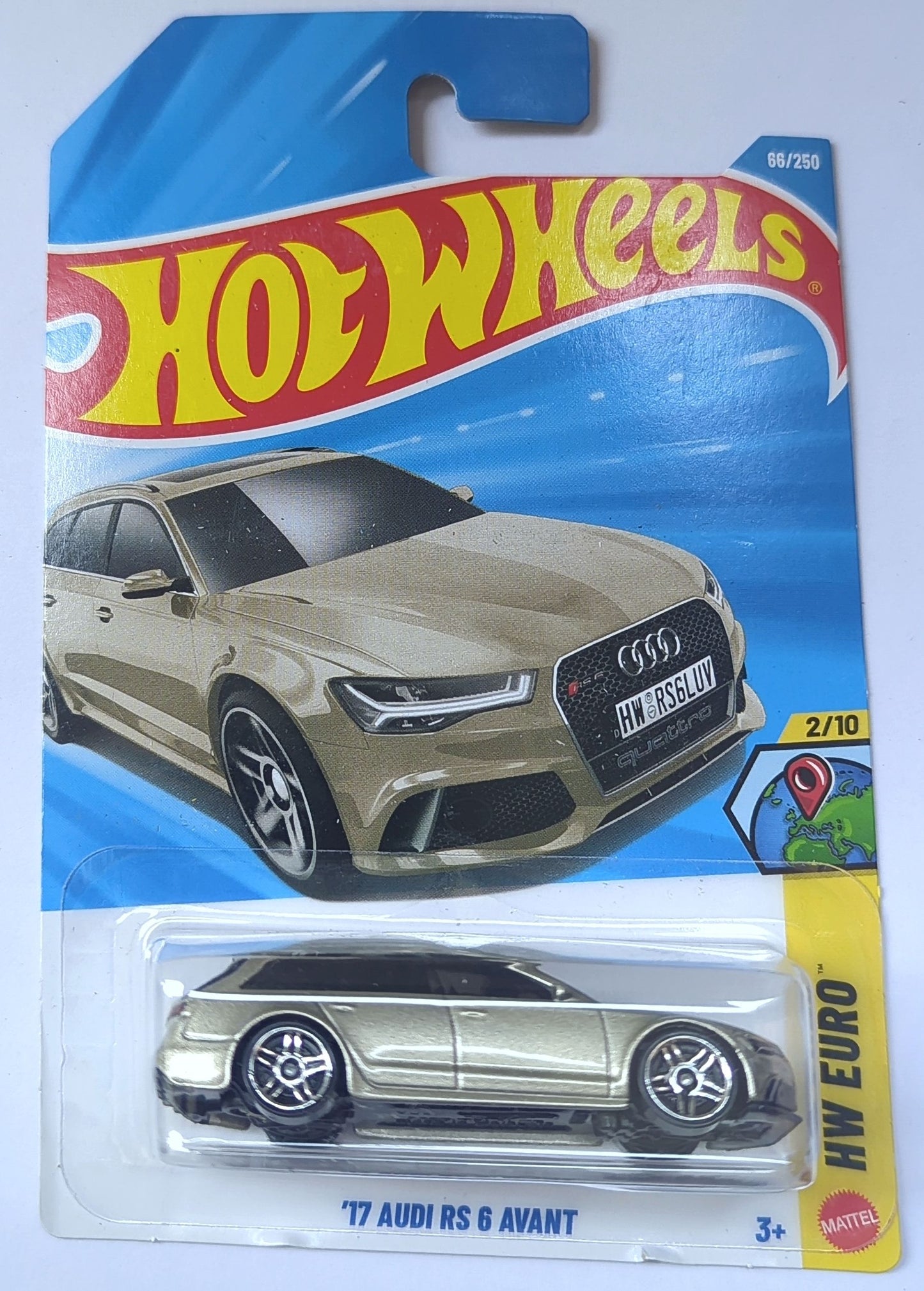Hot Wheels ’17 Audi RS 6 Avant H Case 2026 | HW Euro Series Die-Cast Collectible Car