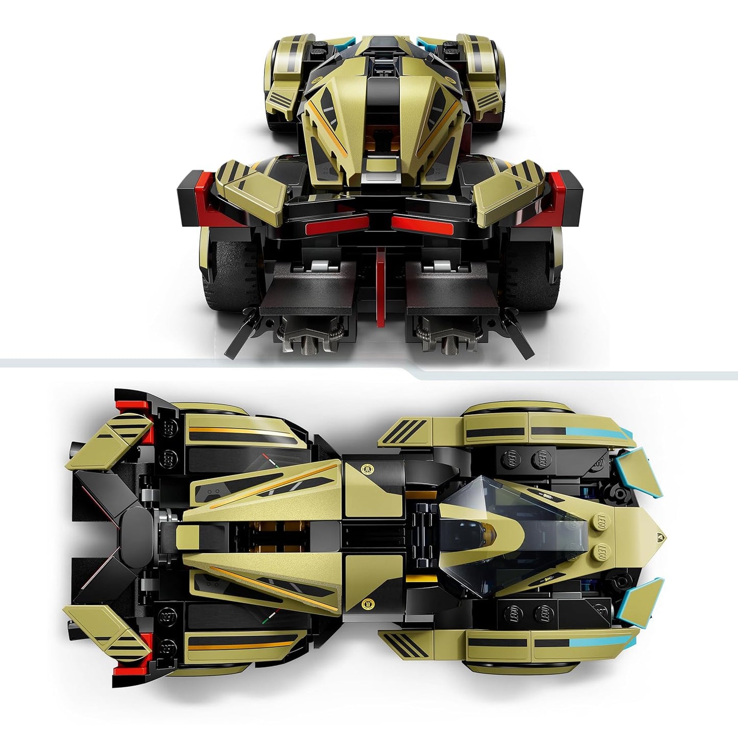 LEGO Speed Champions Lamborghini V12 Vision Gran Turismo (76923) Building Kit – 230 Pieces