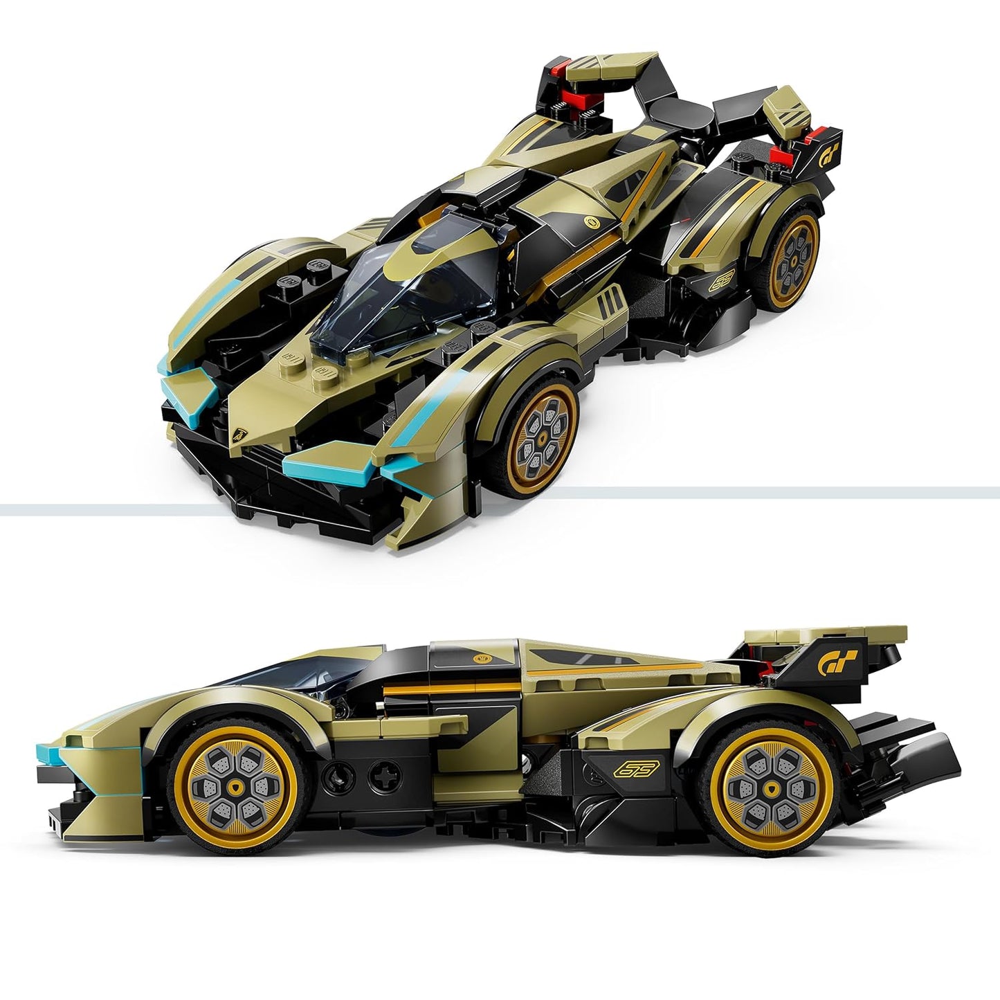 LEGO Speed Champions Lamborghini V12 Vision Gran Turismo (76923) Building Kit – 230 Pieces