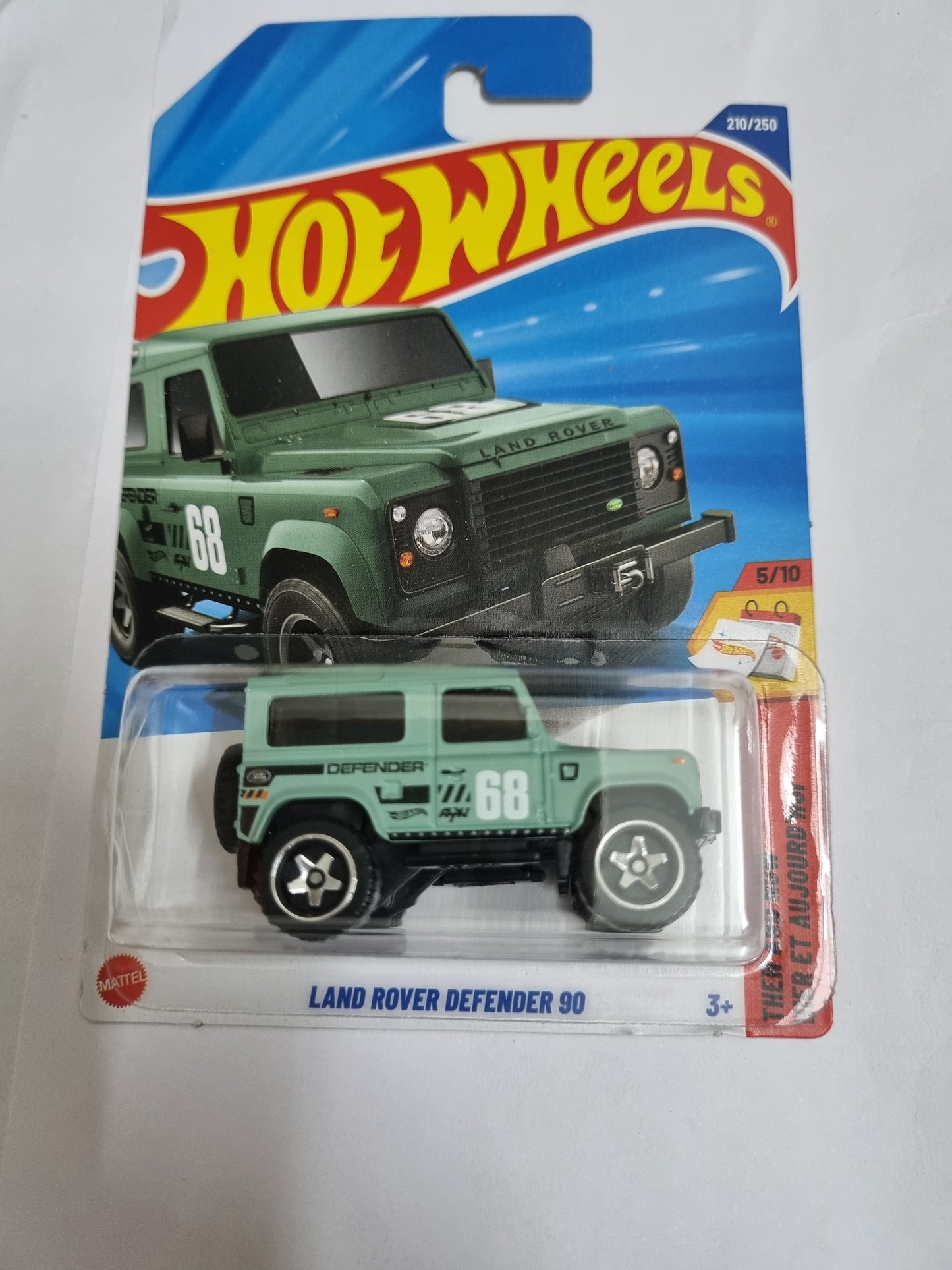 Hot Wheels Land Rover Defender 90 (Green) – Imported A Case Die-Cast Collectible SUV 1:64 Scale