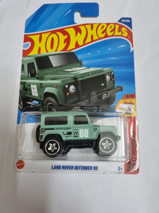 Hot Wheels Land Rover Defender 90 (Green) – Imported A Case Die-Cast Collectible SUV 1:64 Scale