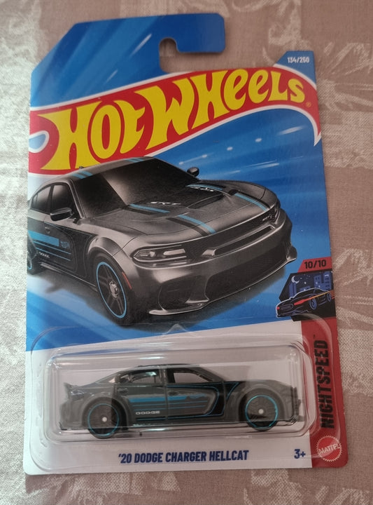 Hot Wheels IMPORTED 2026 F Case (SET-F4.14) – ’20 Dodge Charger Hellcat Die-Cast Model