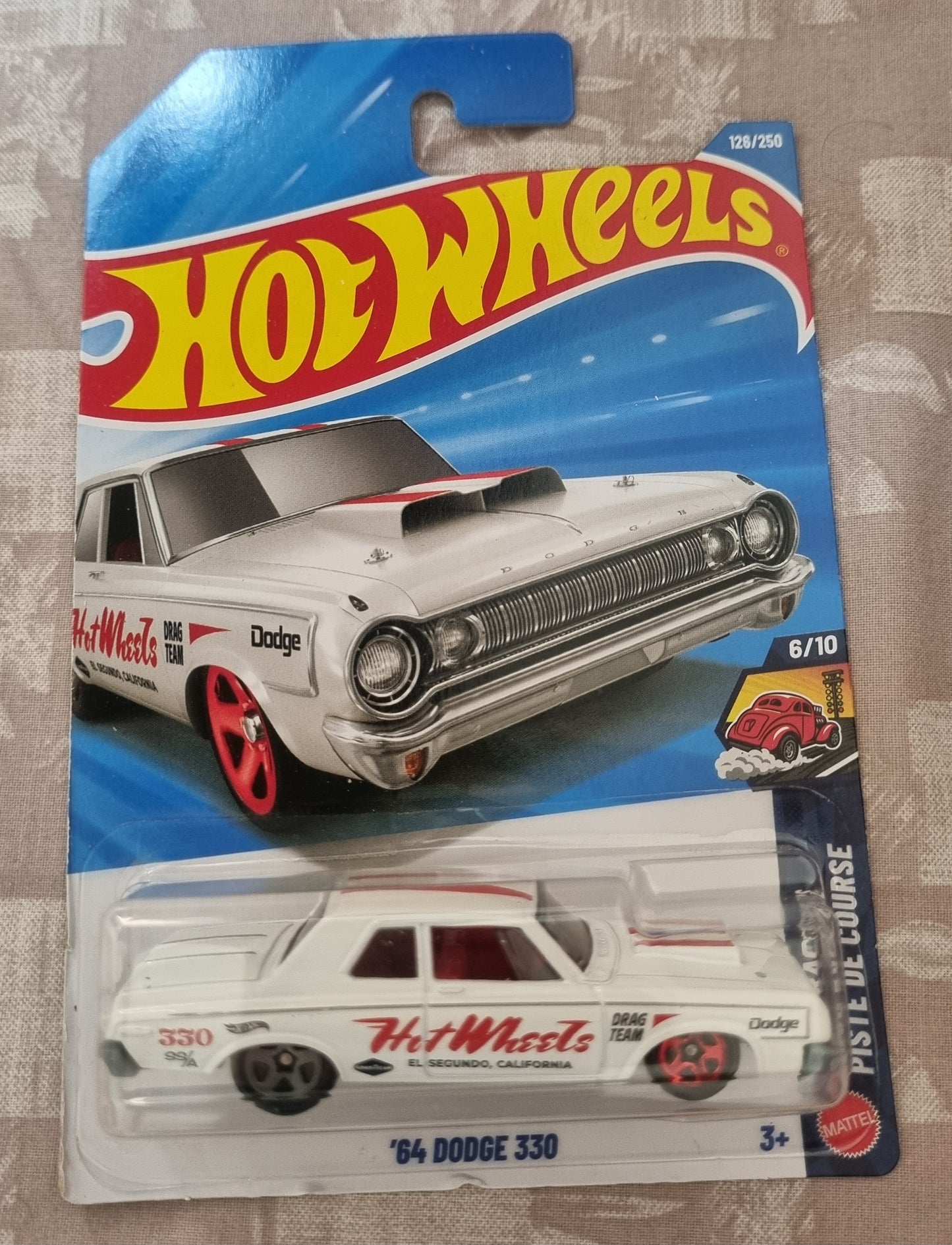 Hot Wheels IMPORTED 2026 F Case (SET-4.16) – ’64 Dodge 330 Die-Cast Model