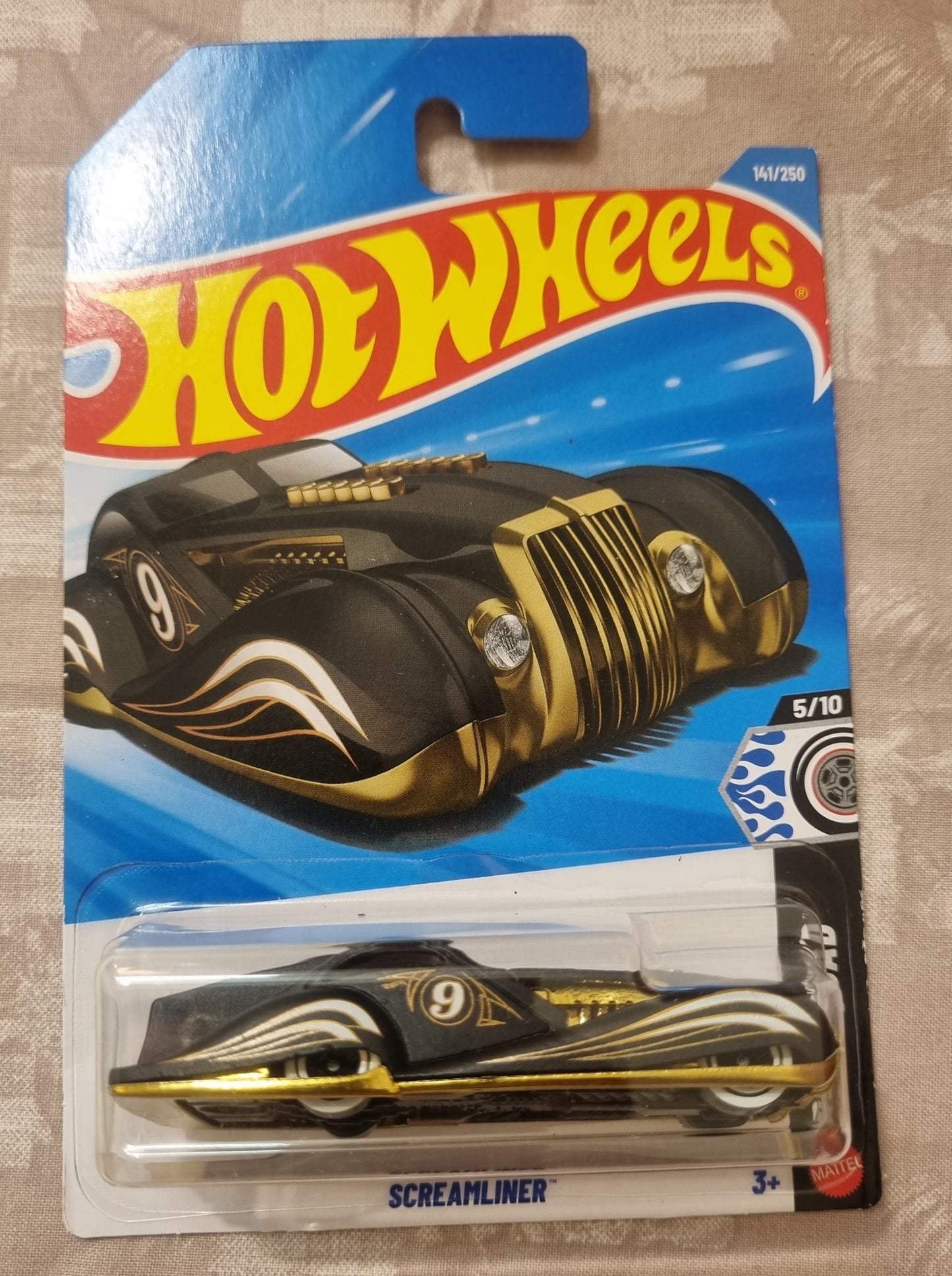 Hot Wheels IMPORTED 2026 F Case (SET-F4.9) – SCREAMLINER HW Art Cars Series Die-Cast Model