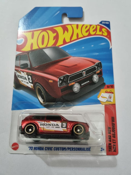 Hot Wheels Super Treasure Hunt ’73 Honda Civic Custom – STH | Rare Collector Edition