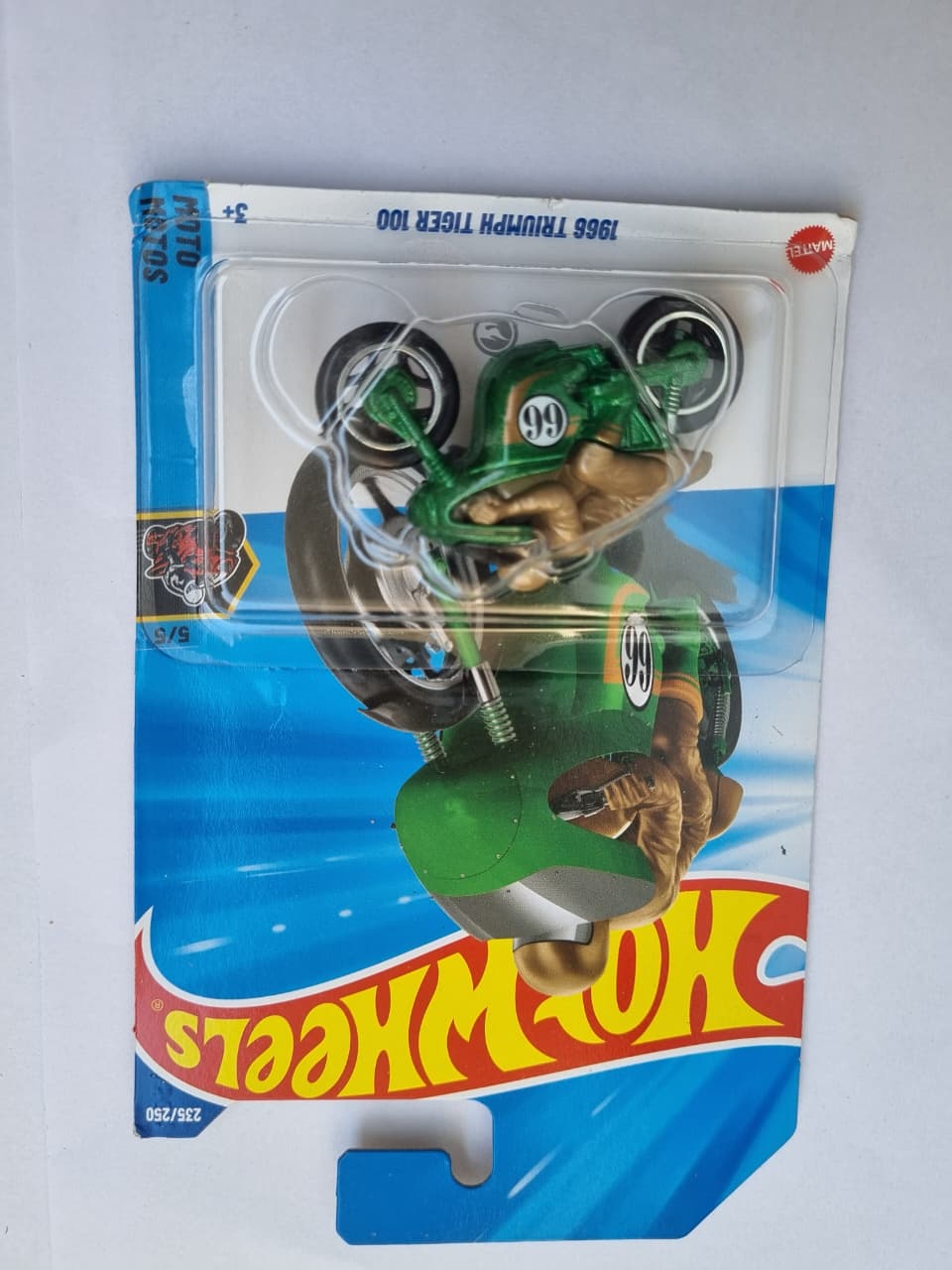 Hot Wheels Treasure Hunt 1966 Triumph Tiger 100 – 2025 N Case | TH Collectible