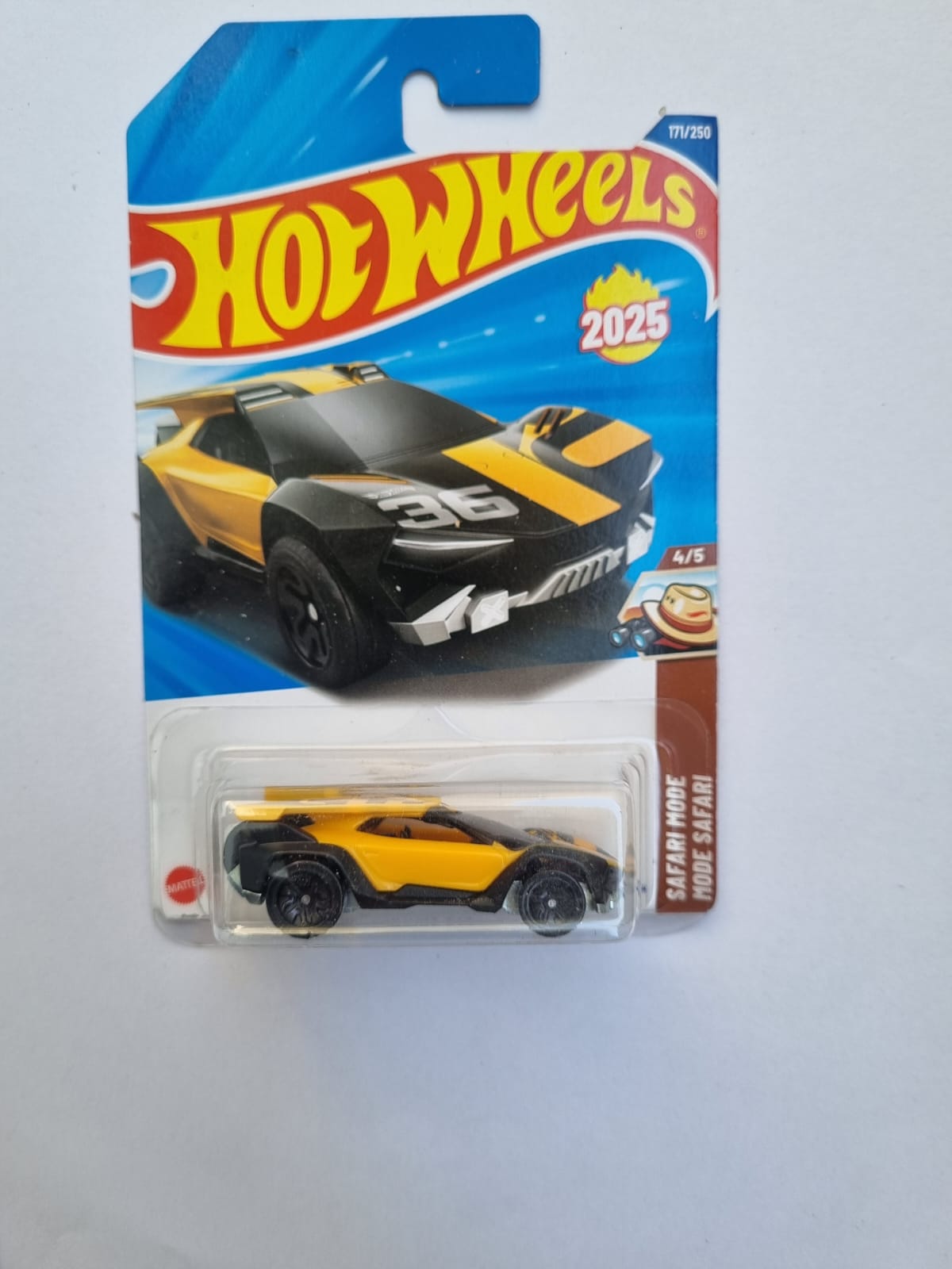 Hot Wheels Amaru GTC 2025 Mainline Die-Cast Car | HW Safari Mode Series | 1:64 Scale Hot Wheels Collectible