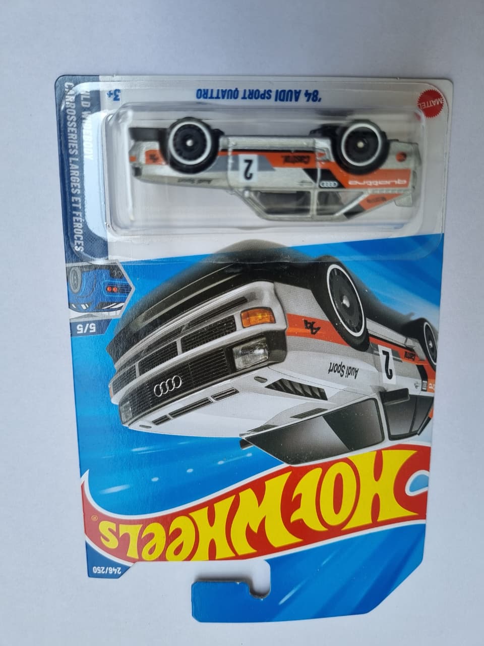 Hot Wheels Treasure Hunt '84 Audi Sport Quattro – 2025 P Case | TH Collectible
