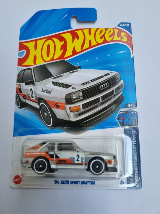 Hot Wheels Treasure Hunt '84 Audi Sport Quattro – 2025 P Case | TH Collectible