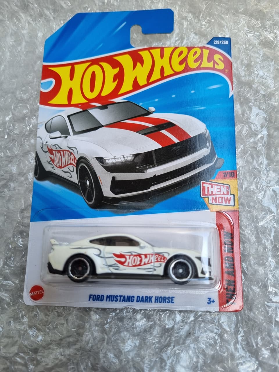Hot Wheels Ford Mustang Dark Horse 1:64 Die-Cast Car | Then and Now Series 2025 | Collectible Mainline India