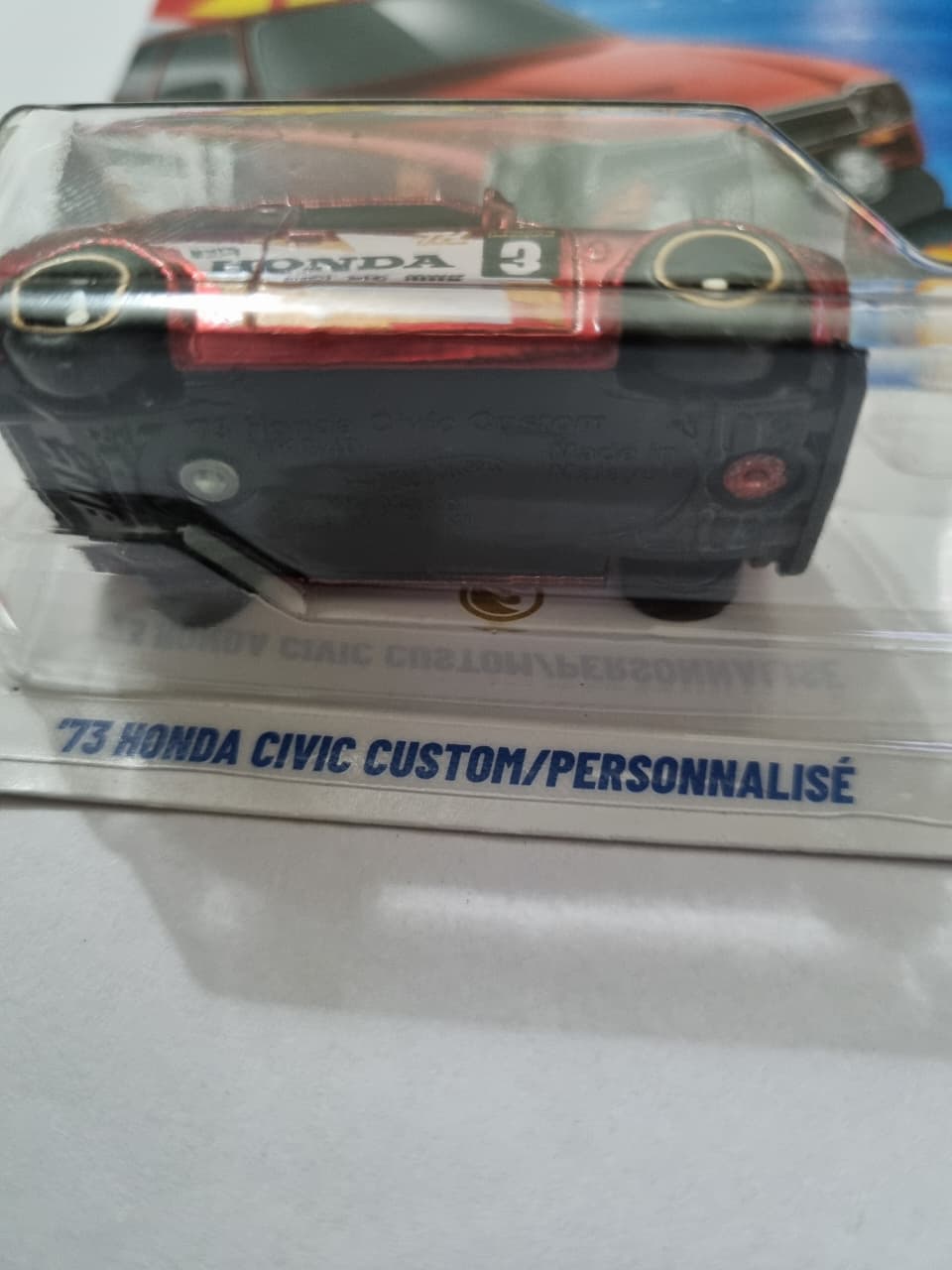 Hot Wheels Super Treasure Hunt ’73 Honda Civic Custom – STH | Rare Collector Edition
