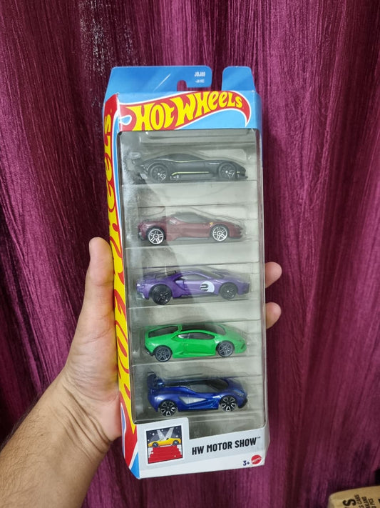 Hot Wheels HW Motor Show 5-Car Pack