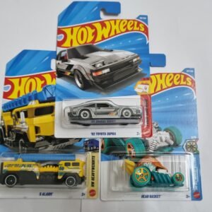 hot wheels j case 2026 combo pack – ’82 toyota supra, 5 alarm & head gasket