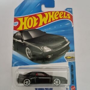 hot wheels f case 2026 – ’98 honda prelude | 1:64 scale factory fresh series (black)