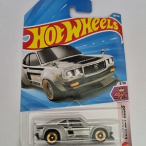 hot wheels f case 2026 – mazda rx 3 (custom) | 1:64 scale compact kings series (silver)