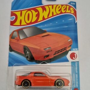 hot wheels f case 2026 – ’89 mazda savanna rx 7 fc3s | 1:64 scale j imports series (orange)