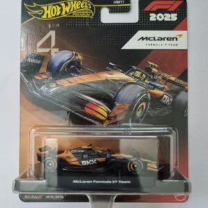 hot wheels premium 2025 mclaren formula 1 team die cast car (1:64 scale) – metal collectible