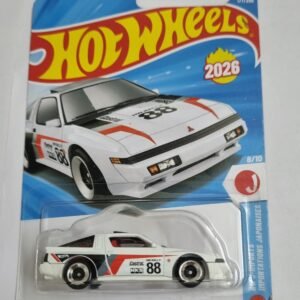 hot wheels '88 mitsubishi starion – j case 2026 die cast collectible car