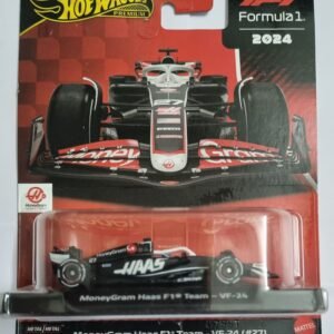 hot wheels premium moneygram haas f1 team vf 24 #27 (2024) β real riders | imported die cast