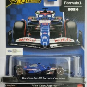hot wheels premium visa cash app rb f1 #30 (2024) – real riders | imported die cast car