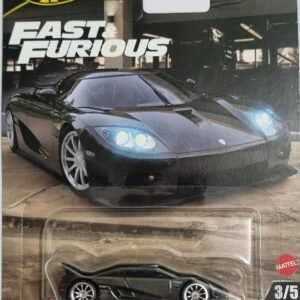 hot wheels premium fast & furious koenigsegg ccxr – metal/metal real riders die cast car (1:64 scale)