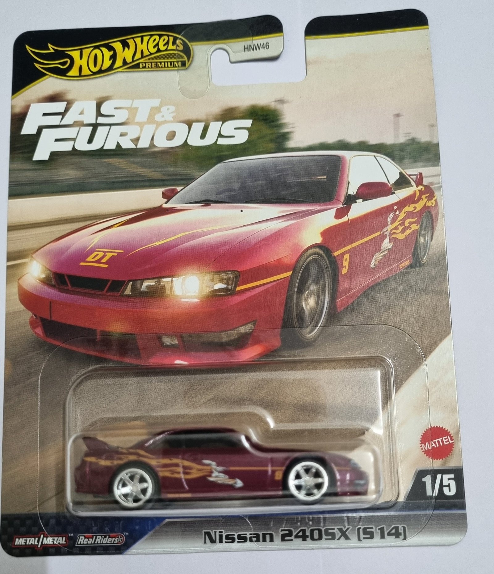 hot wheels premium fast & furious nissan 240sx (s14) – metal/metal real riders 1:64 die cast car hot wheels premium fast & furious nissan 240sx (s14) – metal/metal real riders 1:64 die cast car