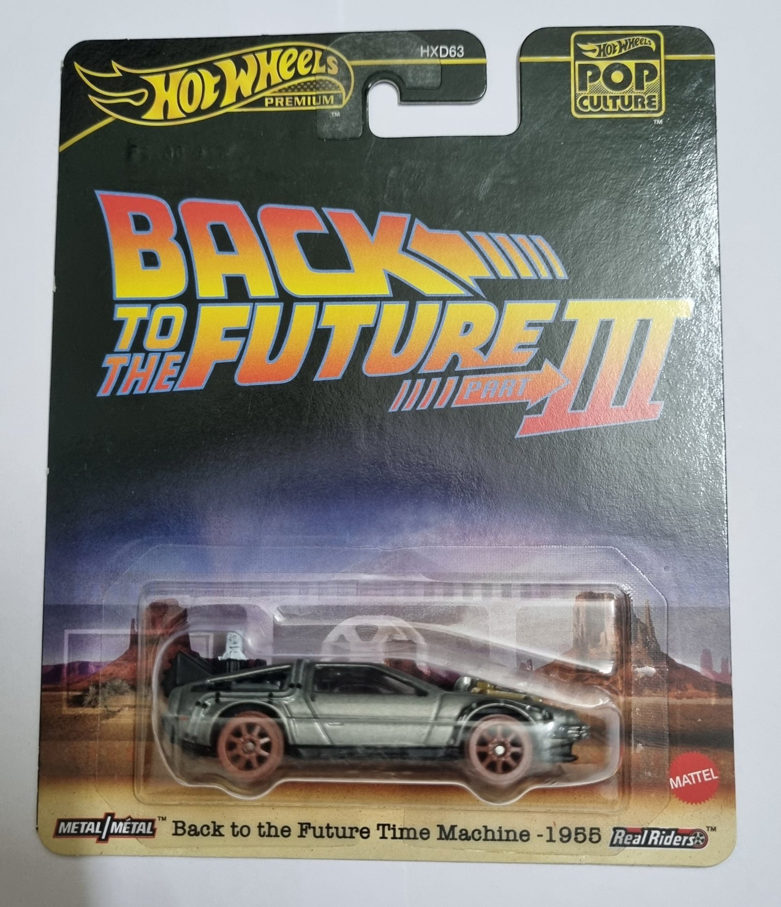 hot wheels premium pop culture back to the future part iii time machine (1955) β metal/metal real riders 1:64 die cast hot wheels premium pop culture back to the future part iii time machine (1955) β metal/metal real riders 1:64 die cast