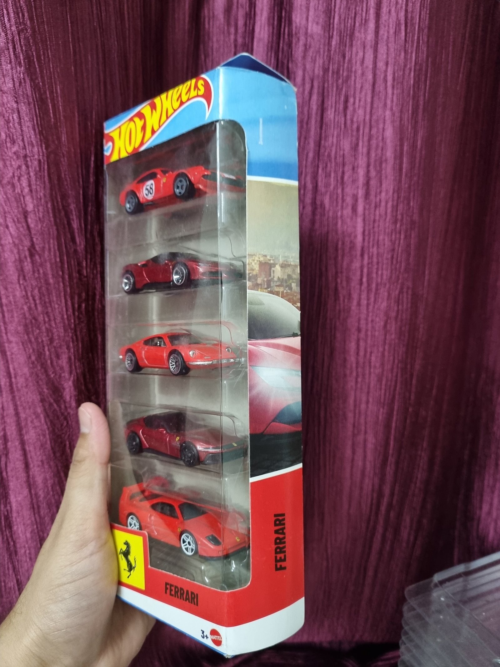 hot wheels ferrari 5 pack die cast car set | premium ferrari collection pack hot wheels ferrari 5 pack die cast car set | premium ferrari collection pack