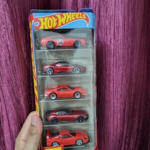hot wheels ferrari 5 pack die cast car set | premium ferrari collection pack
