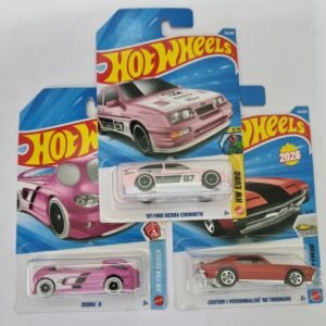 hot wheels f case 2026 combo pack – 87 ford sierra cosworth + deora ii + custom ’66 toronado | 1:64 die cast cars (set of 3)