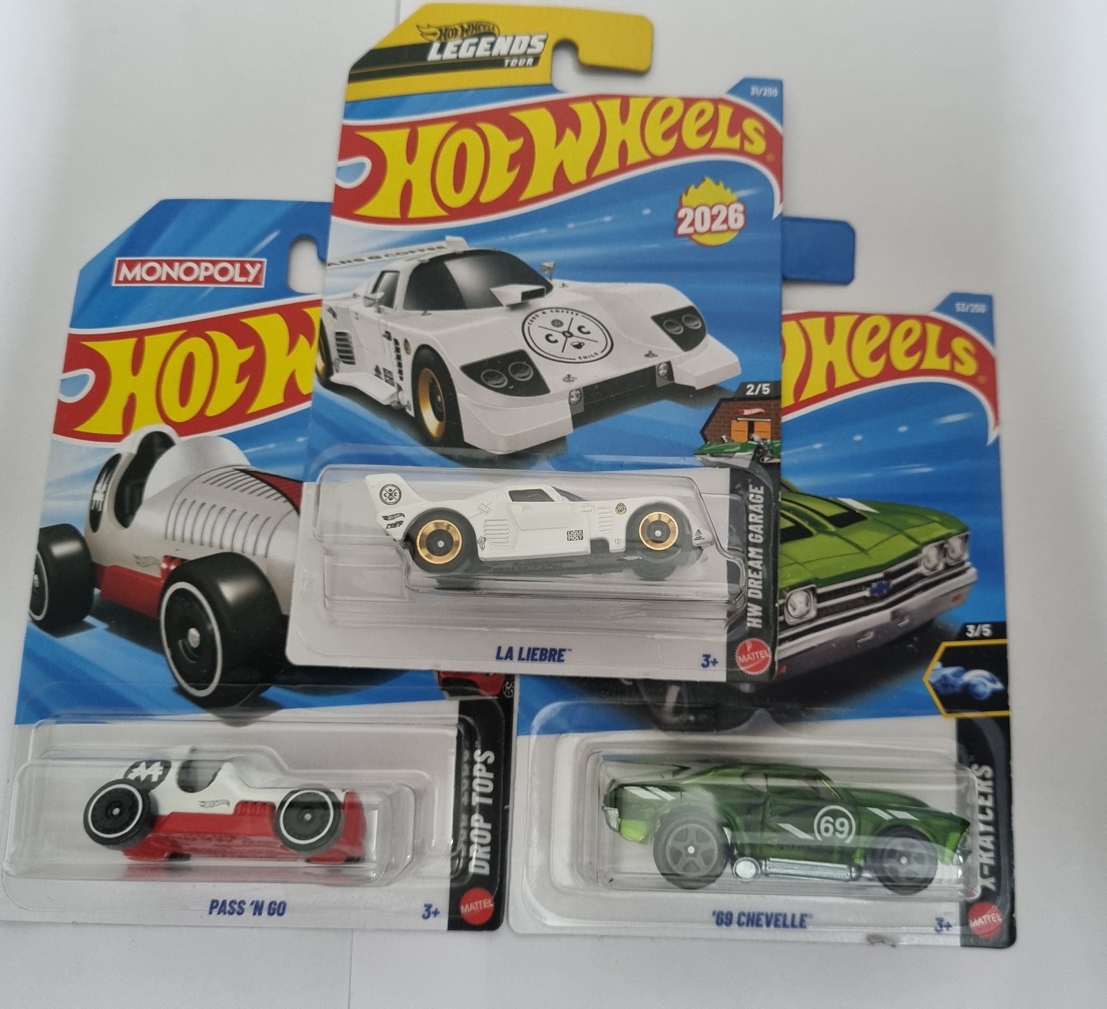 hot wheels j case 2026 combo pack – la liebre, pass ’n go & ’69 chevelle hot wheels j case 2026 combo pack – la liebre, pass ’n go & ’69 chevelle