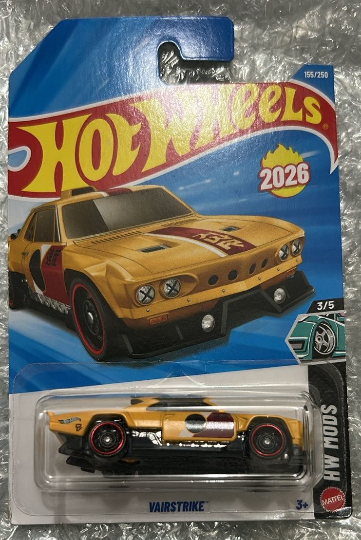 hot wheels f case 2026 – vairstrike die cast car | 1:64 scale hw mod rods series (yellow) hot wheels f case 2026 – vairstrike die cast car | 1:64 scale hw mod rods series (yellow)
