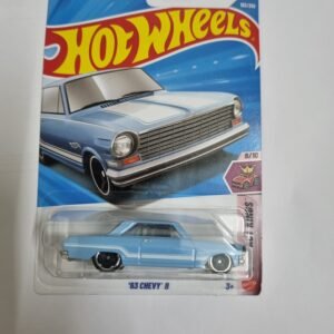 hot wheels '63 chevy ii – j case 2026 die cast collectible car