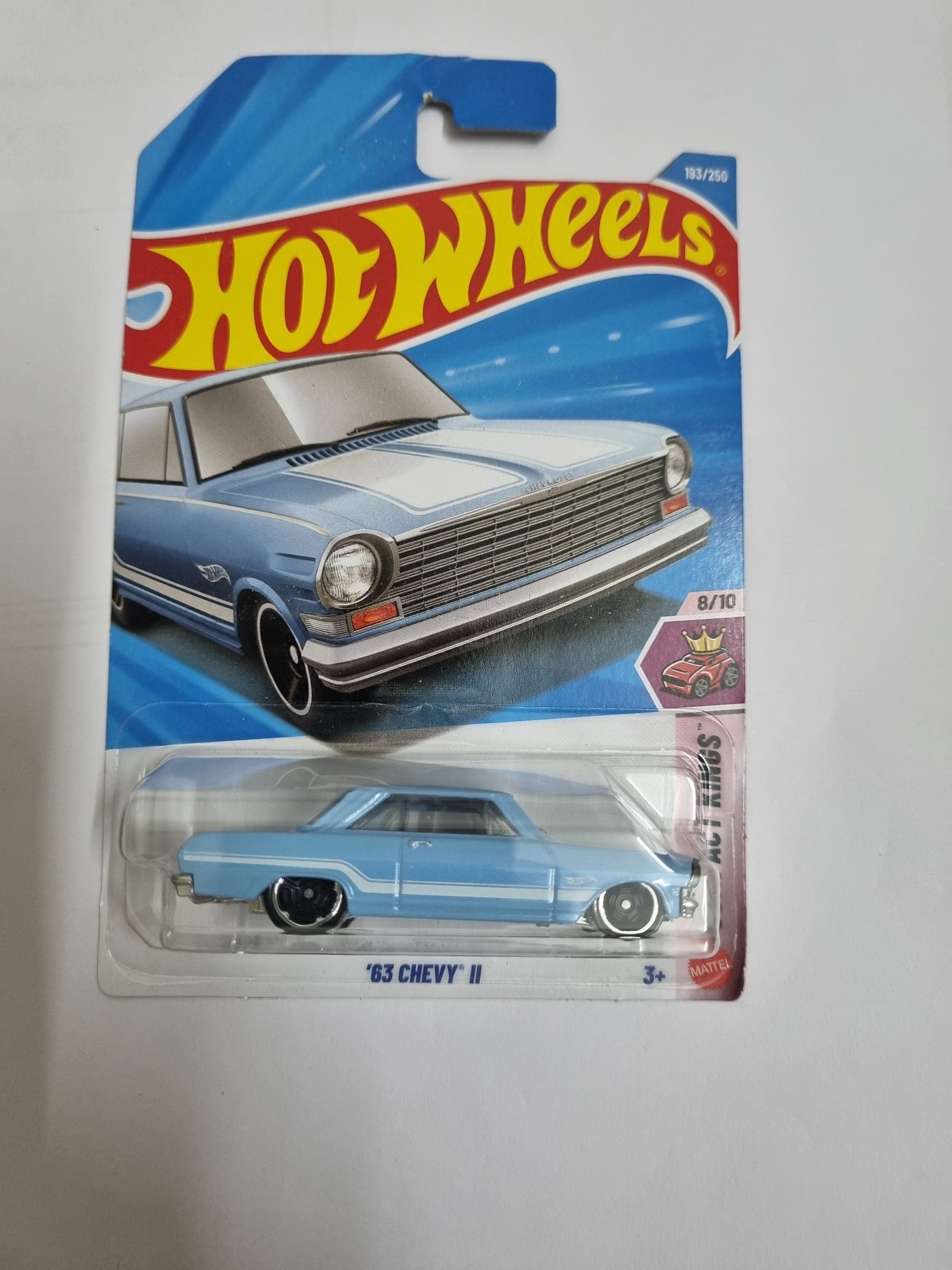 hot wheels '63 chevy ii – j case 2026 die cast collectible car hot wheels '63 chevy ii – j case 2026 die cast collectible car