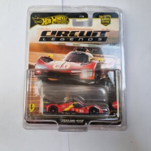hot wheels premium ferrari 499p circuit legends imported car with protector