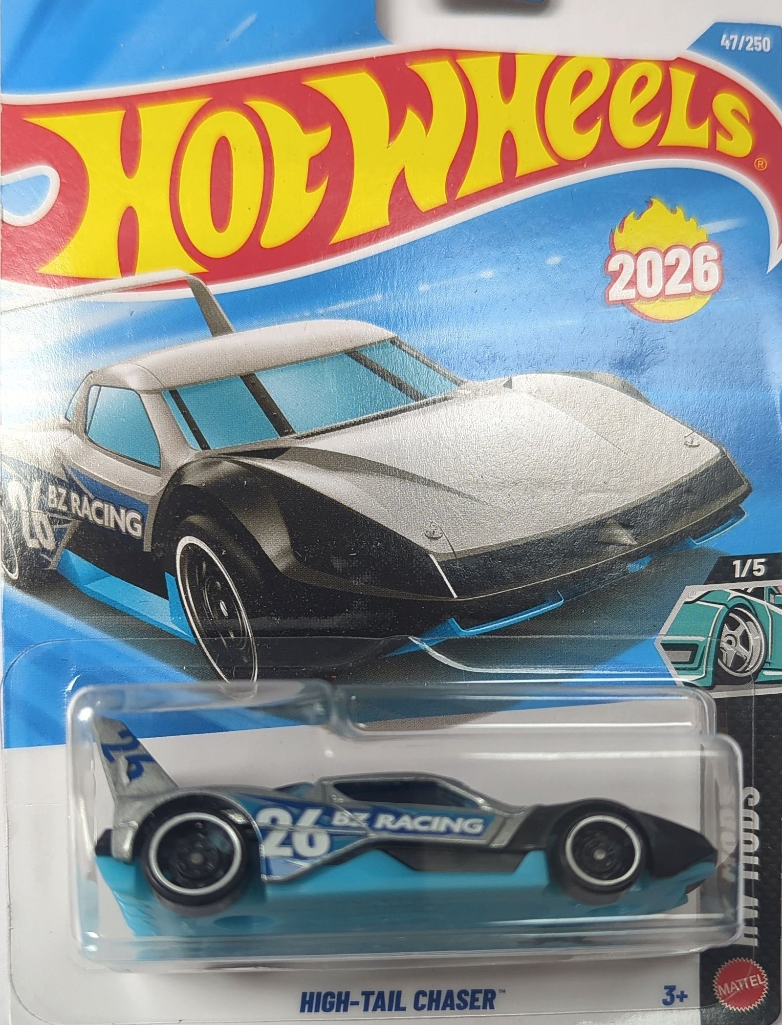 hot wheels high tail chaser™ h case 2026 | 1:64 die cast collectible car hot wheels high tail chaser™ h case 2026 | 1:64 die cast collectible car