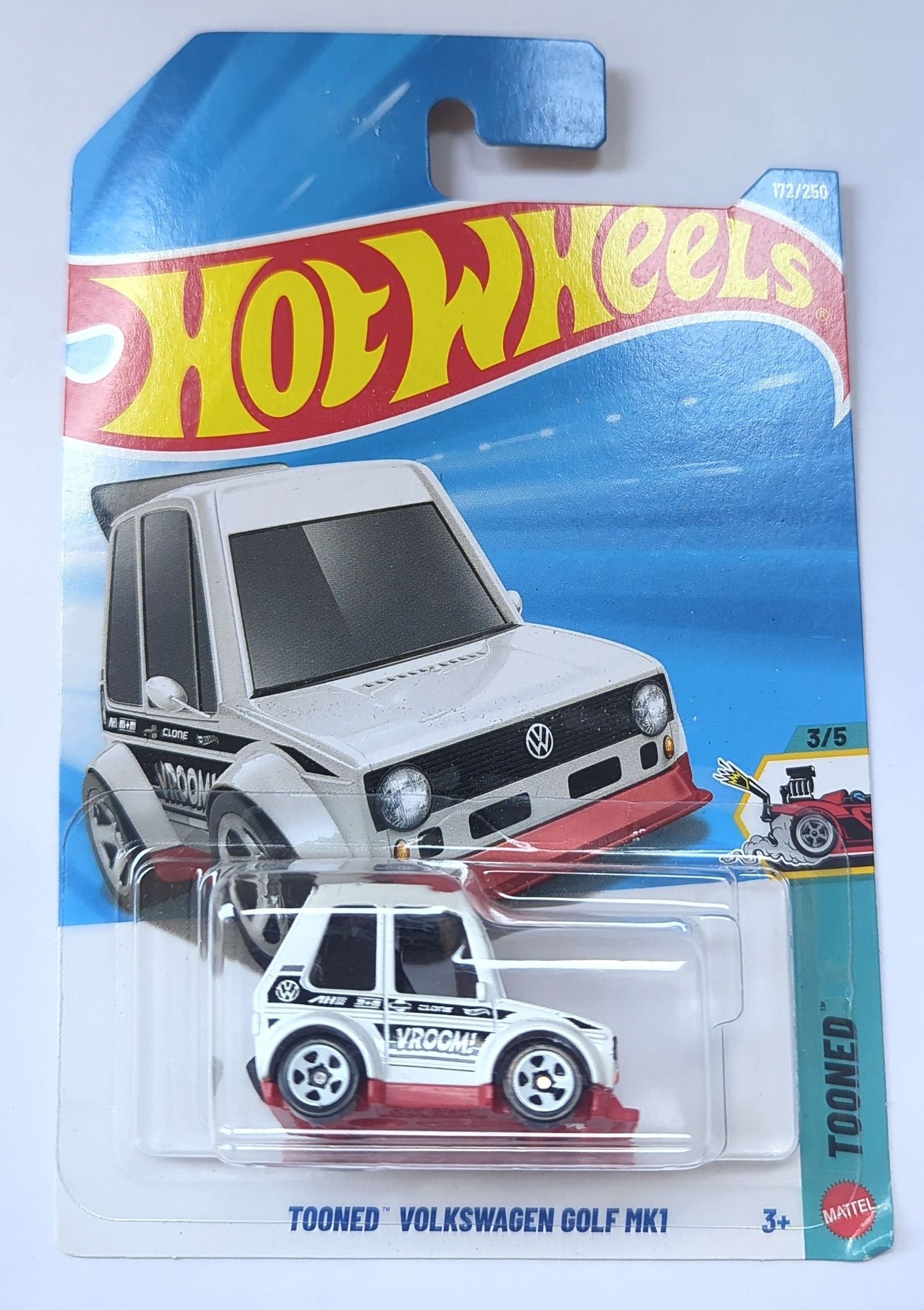 hot wheels tooned™ volkswagen golf mk1 h case 2026 | 1:64 die cast collectible car hot wheels tooned™ volkswagen golf mk1 h case 2026 | 1:64 die cast collectible car