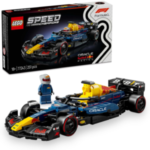 lego speed champions oracle red bull racing f1 car (77243) – 251 pieces formula 1 building set