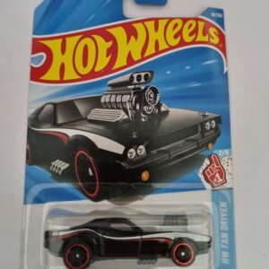 hot wheels f case 2026 – rodger dodger die cast car | 1:64 scale hw fun driven series (black)