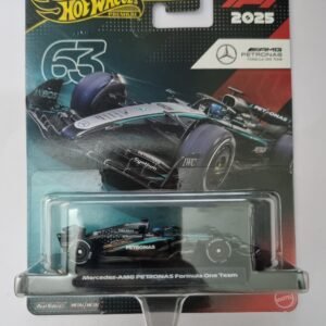 hot wheels premium 2025 f1 mercedes amg petronas team #63 die cast car