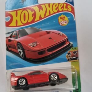 hot wheels ferrari f40 competizione red 2025 us imported guaranteed for life card