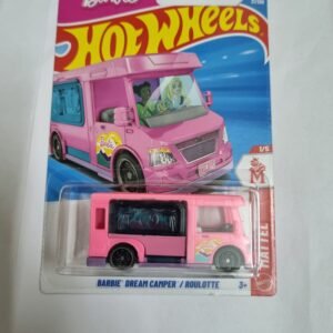 hot wheels barbie dream camper (pink) – imported a case die cast collectible vehicle 1:64 scale