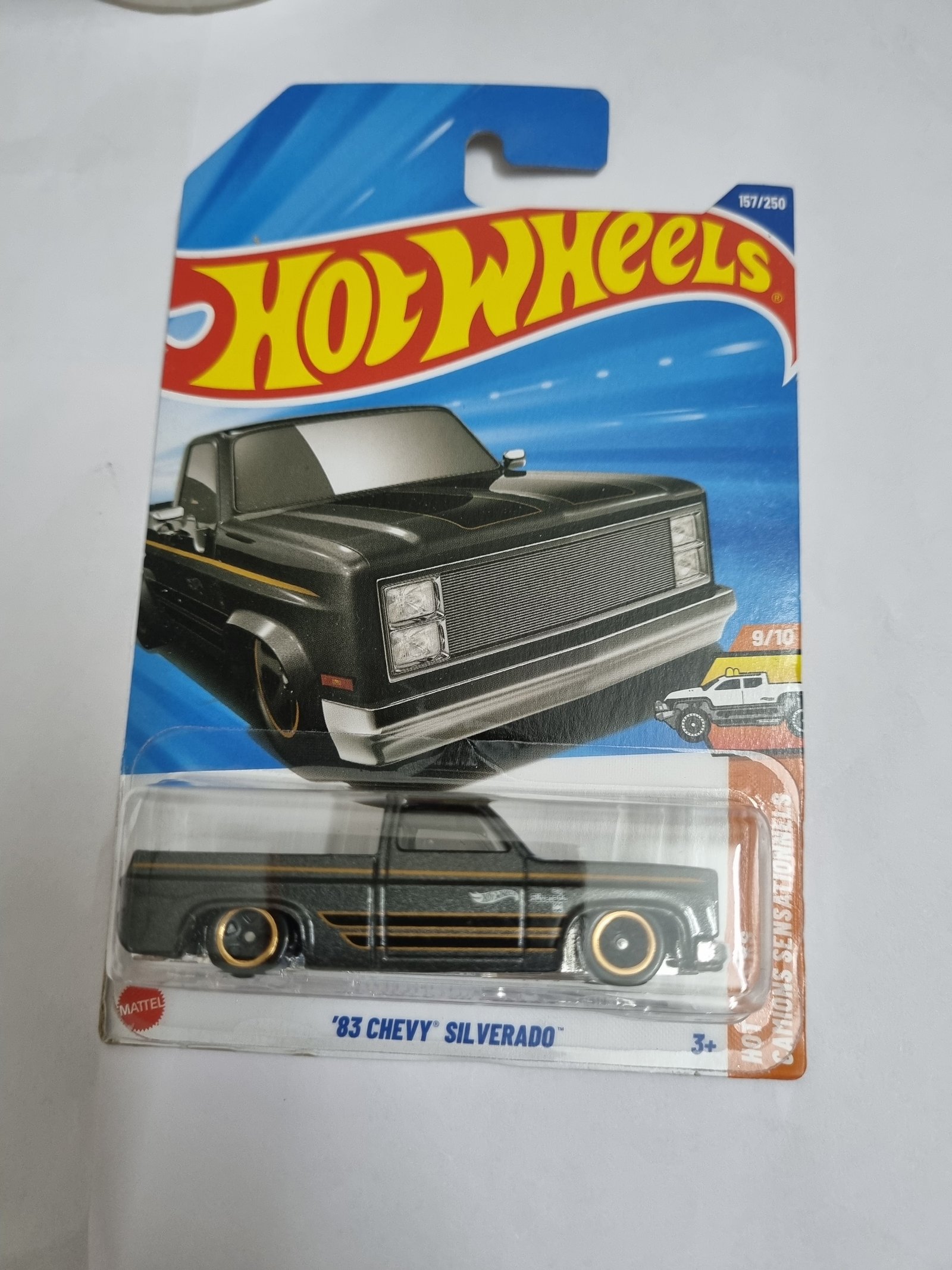 hot wheels '83 chevy silverado (black) – imported a case die cast collectible pickup truck 1:64 scale hot wheels '83 chevy silverado (black) – imported a case die cast collectible pickup truck 1:64 scale