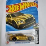 hot wheels 2018 bentley continental gt3 gold edition – imported a case die cast collectible car 1:64 scale